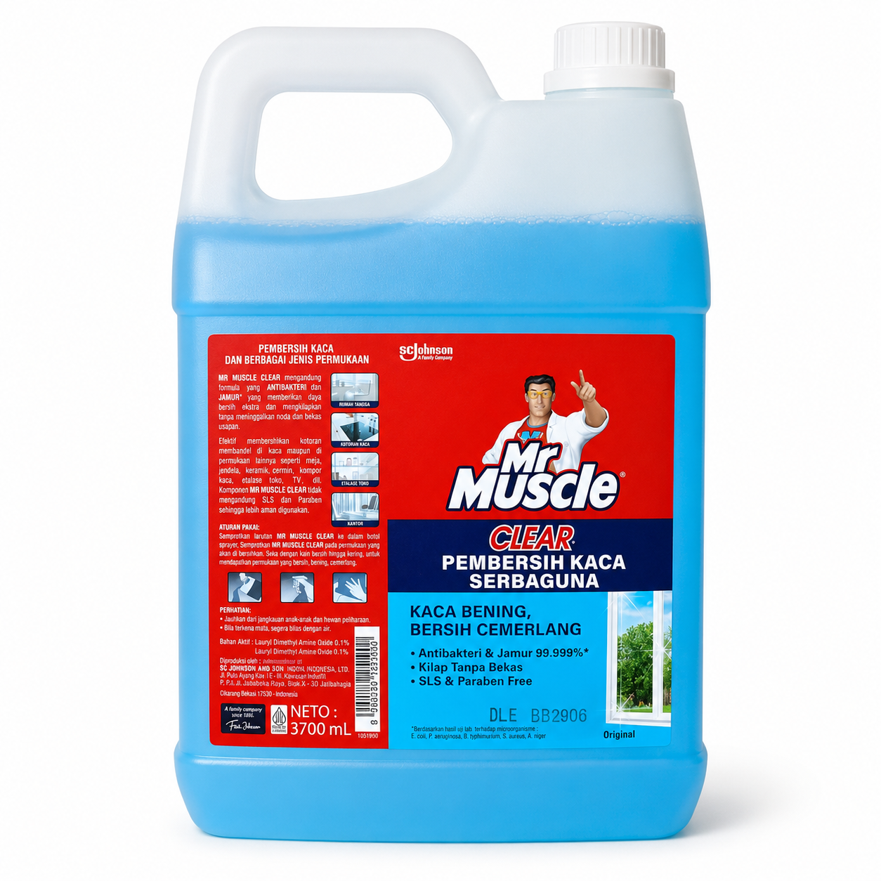 Mr Muscle Clear – Pembersih Kaca & Serbaguna